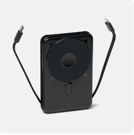 Magnetic Power Bank - Matte Black