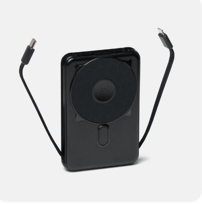 Magnetic Power Bank - Matte Black