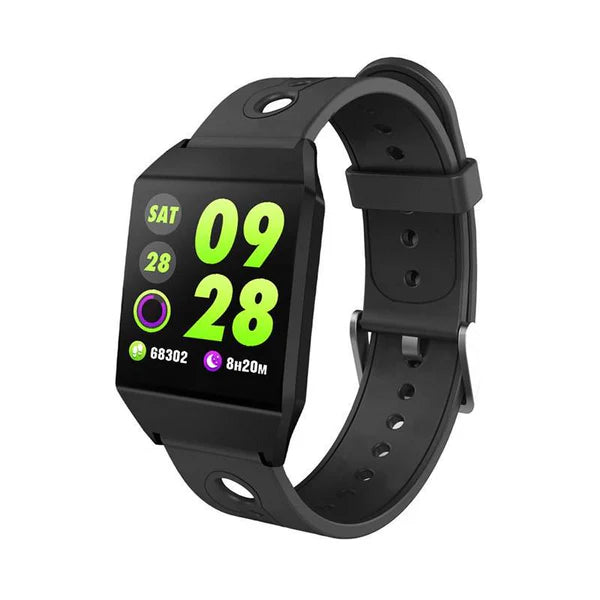 Smart Bracelet Blood Pressure Measurement Color Screen Fitness Tracker Watch Waterproof IP68 Heart Rate Monitor GPS Tracker